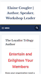 Mobile Screenshot of elainecougler.com